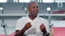 Patrick Kluivert pun berencana meracik komposisi terbaik dari pemain diaspora dan lokal. (Liputan6.com/Herman Zakharia)