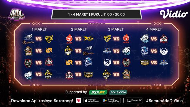 Jadwal MDL Season 3 pekan kedua di Vidio