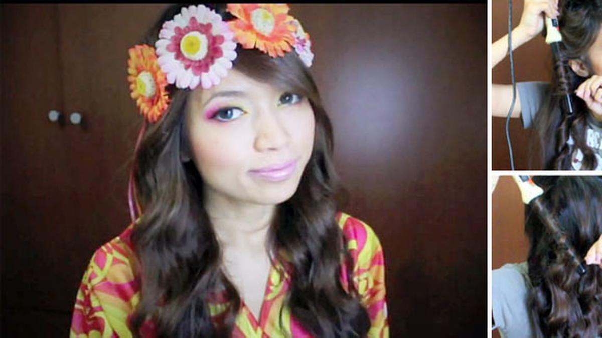 Tutorial Mencatok Rambut Agar Ikal Natural dan Romantis