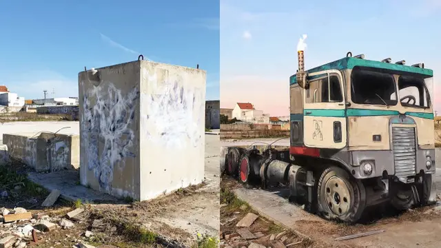 Karya Seniman Grafiti Ini Nampak Sangat Nyata, 6 Hasilnya Bikin Takjub. (Sumber: Instagram/odeith)