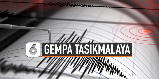 VIDEO: Tasikmalaya Digoyang Gempa Magnitudo 4,9