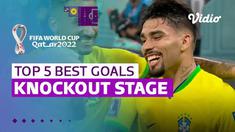 Berita video lima gol terbaik yang tercipta pada fase knockout di Piala Dunia 2022 Qatar.