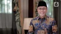 Menteri Perdagangan yang juga Ketua Umum Partai Amanat Nasional (PAN) Zulkifli Hasan saat wawancara khusus dengan Liputan6.com di Jakarta, Sabtu (1/10/2022). (Liputan6.com/Johan Tallo)