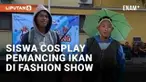 Lomba fashion show sekolah baru-baru ini mewarnai lini masa warganet. Kreatifitas para peserta seolah tidak ada habisnya, seperti siswa berikut ini. Alih-alih memakai pakaian penuh hiasan pernak-pernik, dua siswa ini malah memakai berpakaian seperti ...