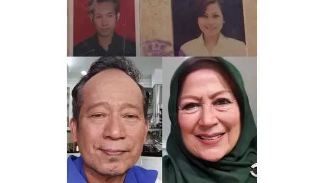 Unggah Foto Lawas saat Anniversary, Ini 7 Potret Mesra Denny Cagur dan Istri