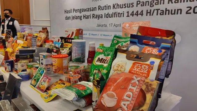 Hasil Pengawasan Keamanan Pangan BPOM RI Ramadan dan Jelang Idul Fitri 1444 H Tahun 2023