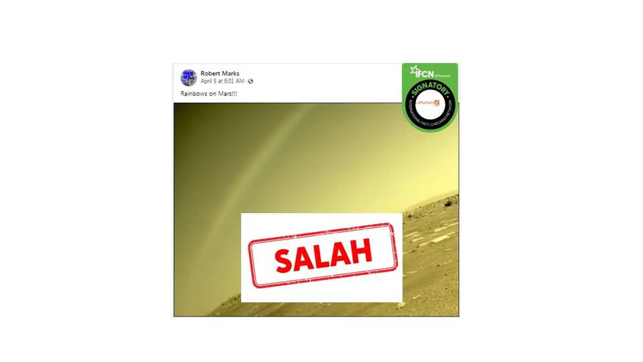 Cek Fakta pelangi