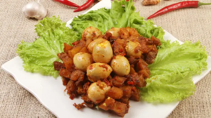 Sambal Goreng Kentang Telur Puyuh