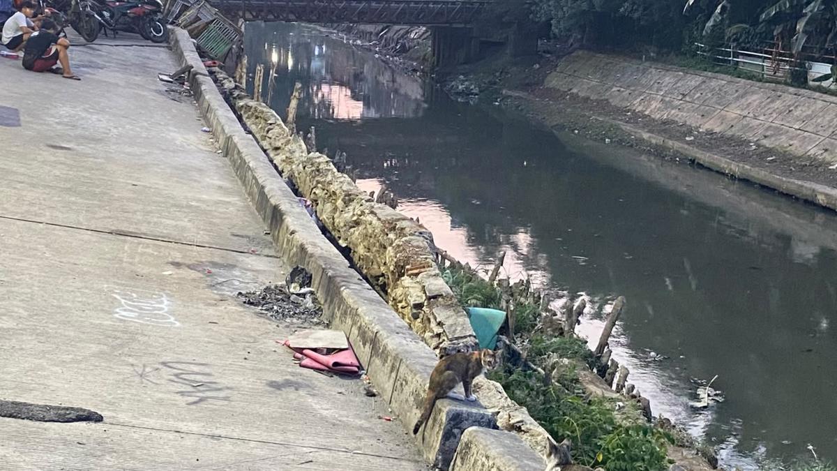 Jalan Amblas Pulo Gadung Diduga Disebabkan Alat Berat