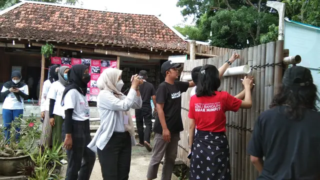 Komunitas Kejar Mimpi Yogyakarta menggelar social project terkait lingkungan di Bantul.