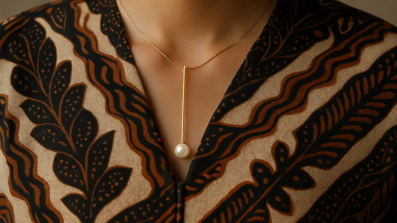 Model Kalung yang Cocok untuk Baju Batik (Foto: ChatGPT)