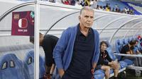 Carlos Queiroz ditetapkan sebagai pelatih Timnas Qatar sejak 6 Februari 2023 setelah sebelumnya menjadi pelatih Timnas Iran sejak 7 September 2022 hingga 29 November 2022. Beberapa klub top Eropa yang sempat dibesutnya adalah Sporting Lisbon, Real Madrid dan pernah menjabat sebagai asisten pelatih Alex Ferguson di Manchester United. (AFP/Karim Jaafar)