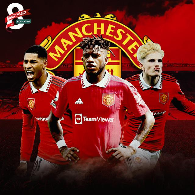 Manchester United - Alejandro Garnacho, Marcus Rashford, Fred