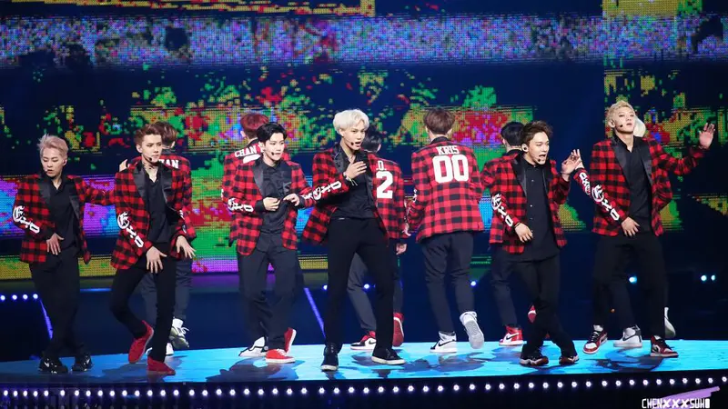 EXO Akhiri Konser The Lost Planet dengan Manis