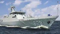 Kapal Cepat Rudal 60 KRI Tombak-629 betugas mengamankan perairan wilayah Indonesia Timur (istimewa)