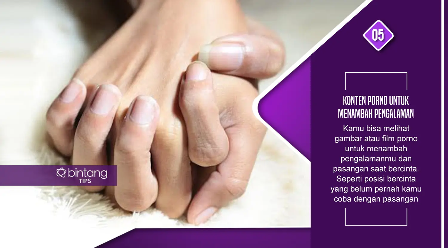 Cara Dapat Pengalaman Seks Terbaik dari Hal Porno. (Foto: Deki Prayoga, Digital Imaging: M. Iqbal Nurfajri/Bintang.com)