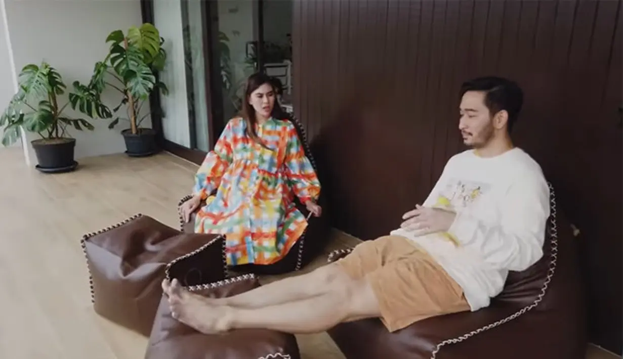 Rumah baru Syahnaz Sadiqah dan Jeje Govinda (Youtube/ Jeje & Nanas Channel)