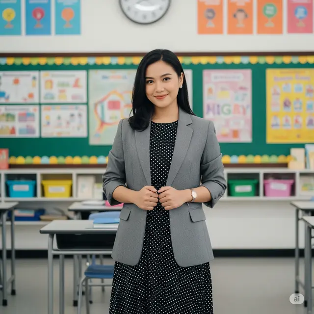 11 Outfit Ibu Guru yang Sopan dan Tetap Stylish untuk Tahun 2025
