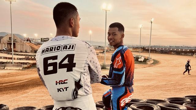 Mario Suryo Aji dan Veda Ega Pratama