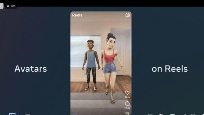 <p>Meta akan bawa avatar ke Reels dan WhatsApp. (Doc: Meta/ Digital Trends)</p>