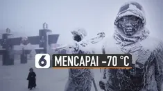 Ada sebuah kota yang suhunya bisa mencapai -70 derajat celcius.
