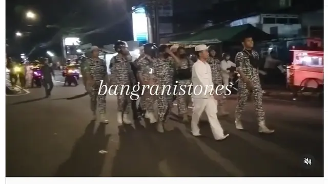 Viral Pawai Obor Sambut Ramadhan di Jalan KS Tubun, Petamburan, Tanah Abang Diadang Polisi