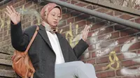 Inspirasi hijab outfit ala Gitasav. (dok. Instagram @gitasav)