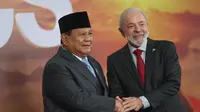Prabowo Hadiri KTT BRICS di Brasil untuk Pertama Kalinya, Disambut Presiden Lula