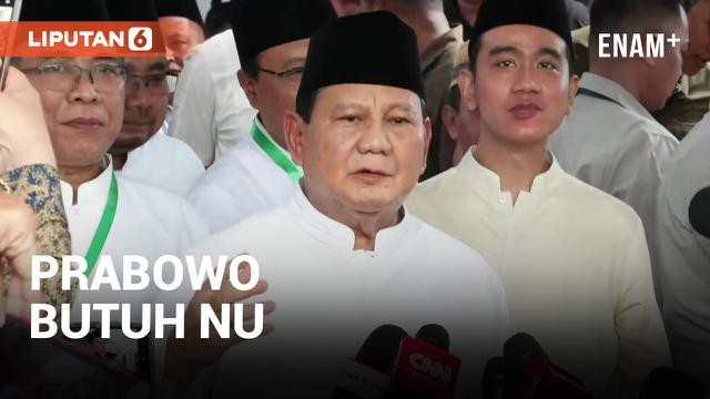 Prabowo Sebut Butuh Kekuatan NU
