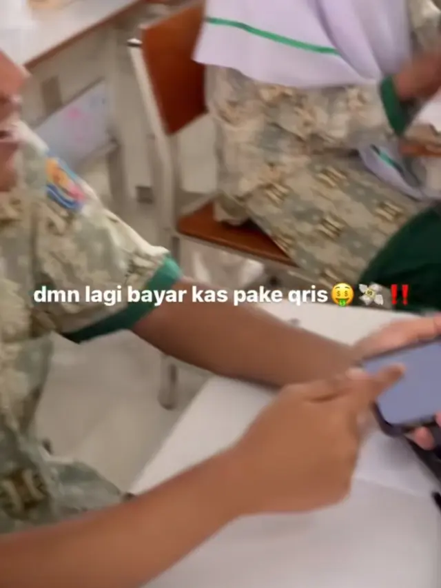 Bendahara Kelas di Aceh Tagih Uang Kas Pakai Qris