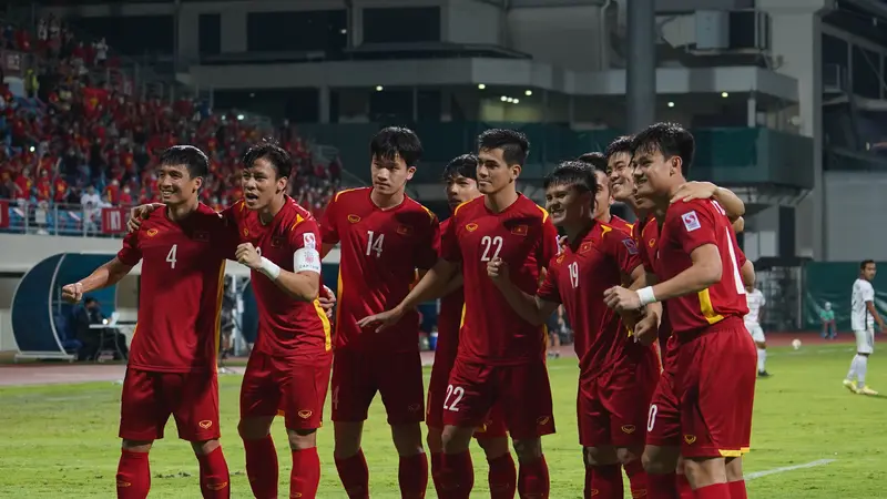Timnas Vietnam di Piala AFF 2020.