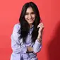 Penyanyi dangdut Ayu Ting Ting saat media visit ke kantor Liputan6 di Jakarta, Selasa (5/6). (Liputan6.com/Arya Manggala)