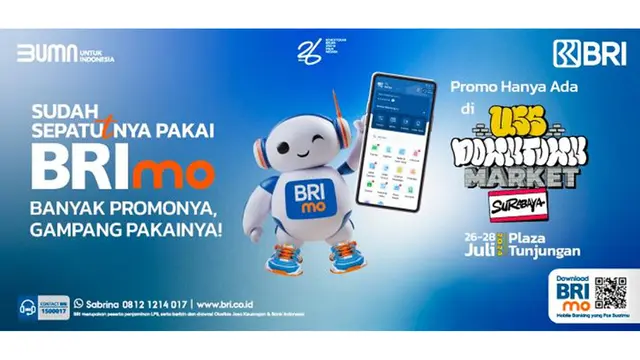 BRImo X USS Downtown Market Surabaya.