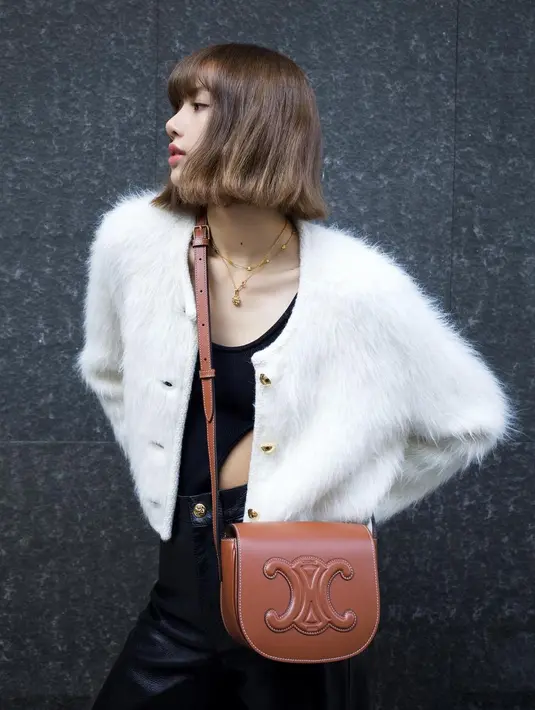 <p>Lisa BLACKPINK juga tampaknya tak takut bermain dengan warna-warna rambut, seperti terlihat dalam foto yang satu ini. Setelah blonde dan rose gold, rambut bob pendek berponinya terlihat dalam nuansa cokelat tua dengan highlight warna yang lebih terang di bagian ujung rambut. Foto: Instagram.</p>