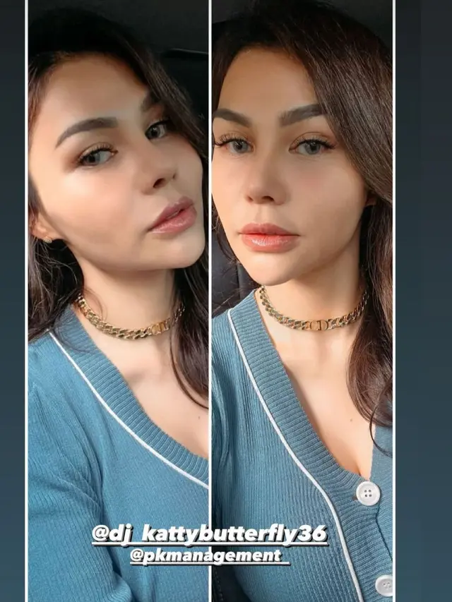 6 Potret Terbaru DJ Katty Butterfly yang Dipuji Hidungnya Semakin Mancung