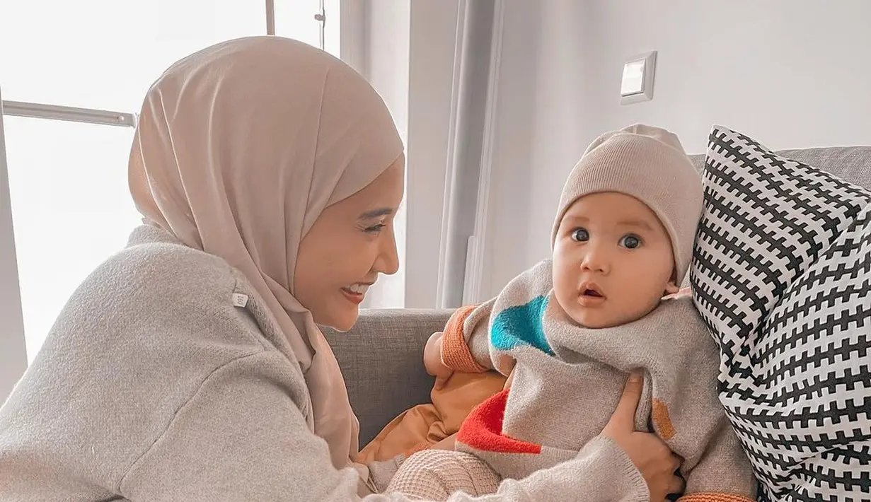 Ukkasya Anak Irwansyah dan Zaskia Sungkar (Instagram/zaskiasungkar15)