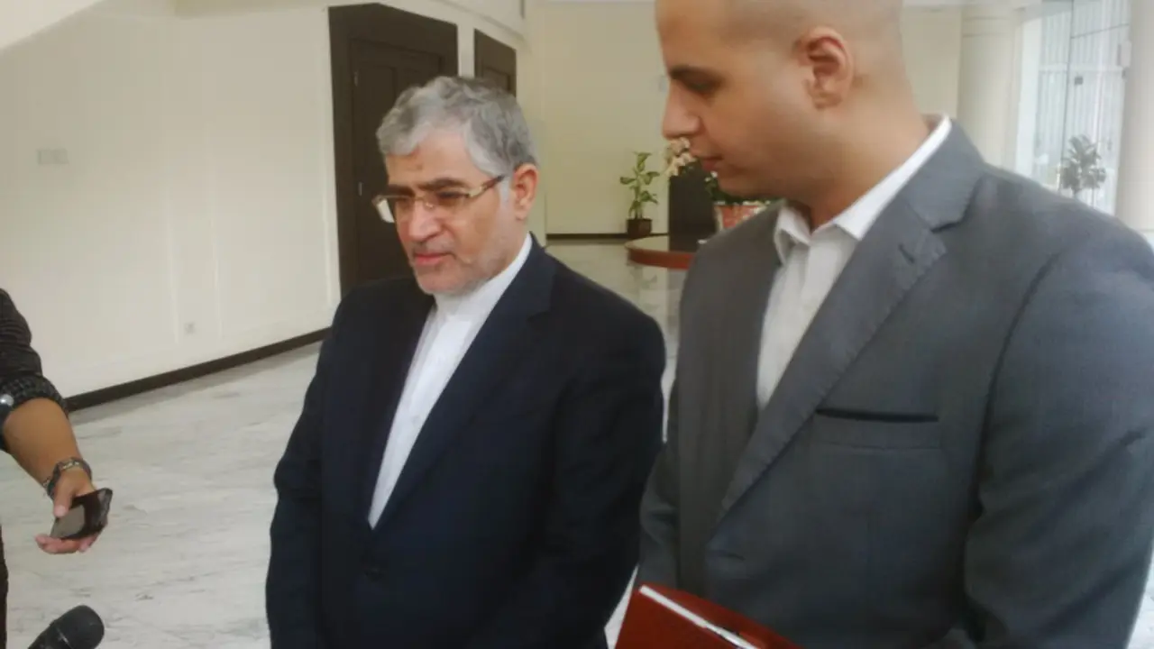 Dubes Iran Valiollah Mohammadi (Liputan6.com/Silvanus Alvin)