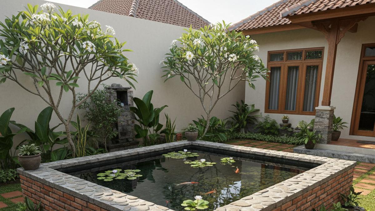 Cara Membuat Kolam Ikan dari Batu Bata Anti Rembes yang Indah dan Fungsional