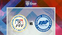 Piala AFF - Filipina Vs Singapura (Bola.com/Adreanus Titus)