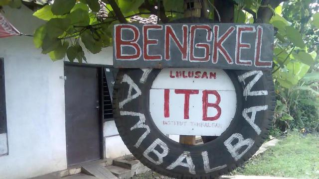 Nama usaha tambal ban (Ist)