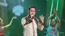 Penampilan kurang memuaskan dalam konser result final top 6 grup 2 yang berlangsung tadi malam, Kamis (7/4/2016). Ical harus tersenggol dari panggung D'Academy 3. (Andy Masela/Bintang.com)