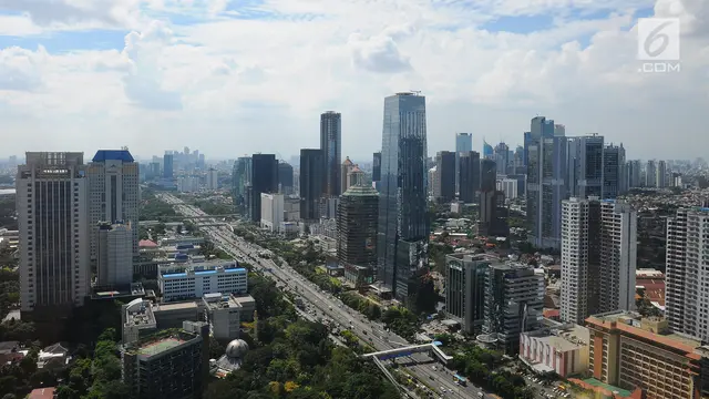 Pertumbuhan Gedung Tinggi Di Jakarta