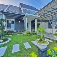 Ilustrasi rumah bergaya tropis. (Foto: Shutterstock)