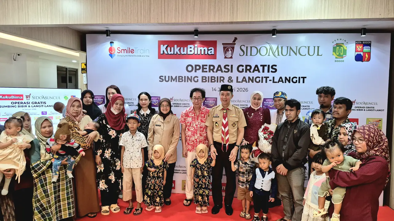 Sido Muncul Kembali Gelar Operasi Gratis Sumbing Bibir, Hadirkan Harapan Baru 50 Anak-Anak di Bogor