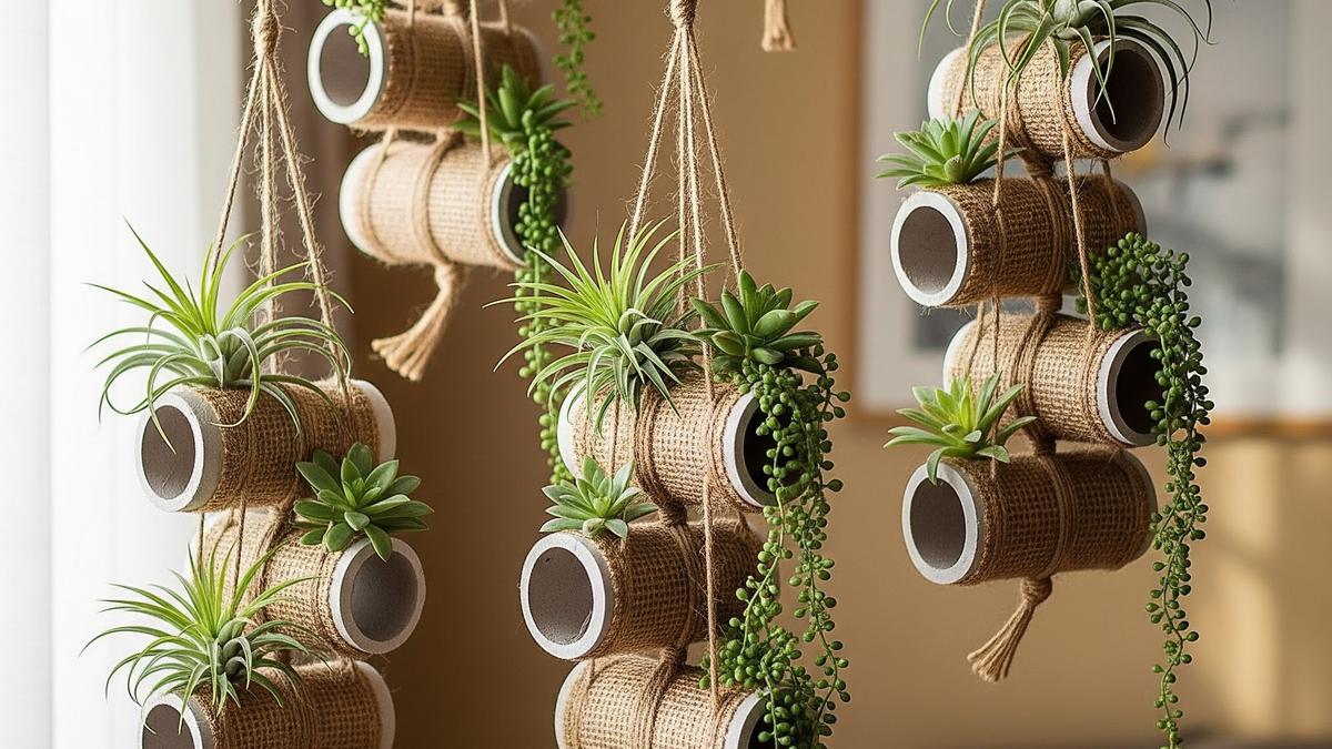 7 DIY Cara Mudah Mengubah Gulungan Tisu Toilet Jadi Pot Gantung yang Estetik dan Ramah Lingkungan