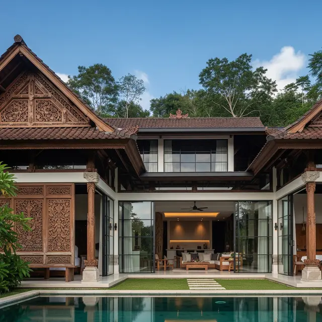 Rumah Sederhana Tapi Mewah Ala Villa Bali