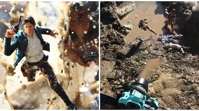 7 Realita di Balik Foto Bak Scane Film Ini Mengagumkan, Gunakan Action Figure
