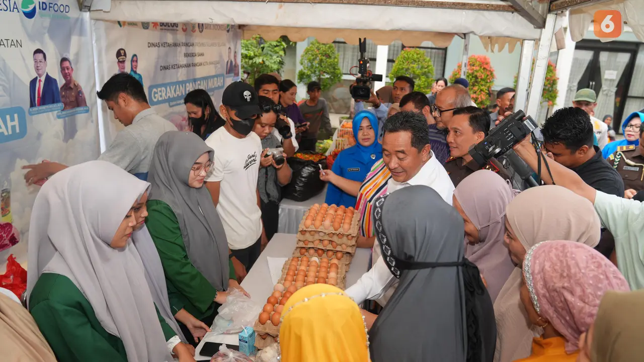 Gerakan Pangan Murah Serentak Sulsel (Liputan6.com/Istimewa)