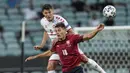 Andreas Christensen bakal jadi sosok penting untuk meladeni permainan Inggris di semifinal Piala Eropa 2020. Maklum, dia sudah paham betul gaya bermain sang lawan lantaran bermain di Chelsea. Dia bisa dimanfaatkan Denmark untuk mengekploitasi kelemahan Inggris. (Foto: AP/Pool/Darko Vojinovic)