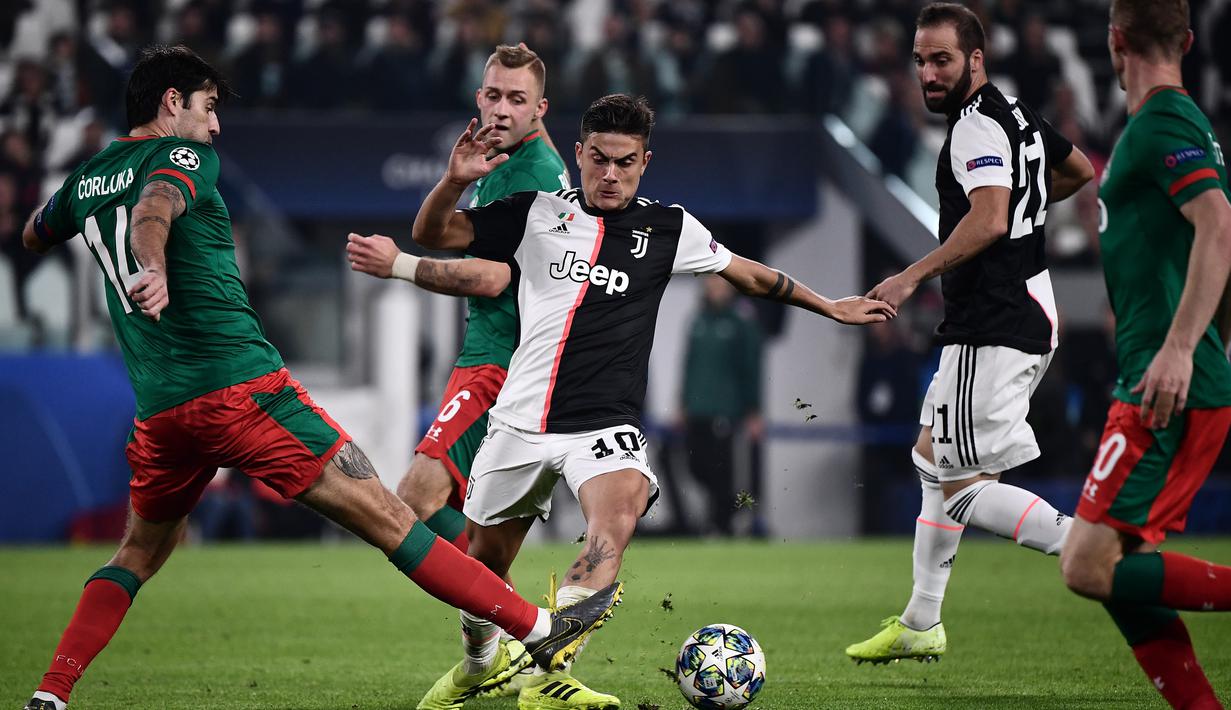 Foto Paulo Dybala Antar Juventus Bungkam Lokomotiv Moscow Dunia Bola Com